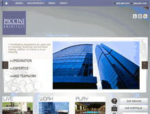Tablet Screenshot of picciniarchitect.net